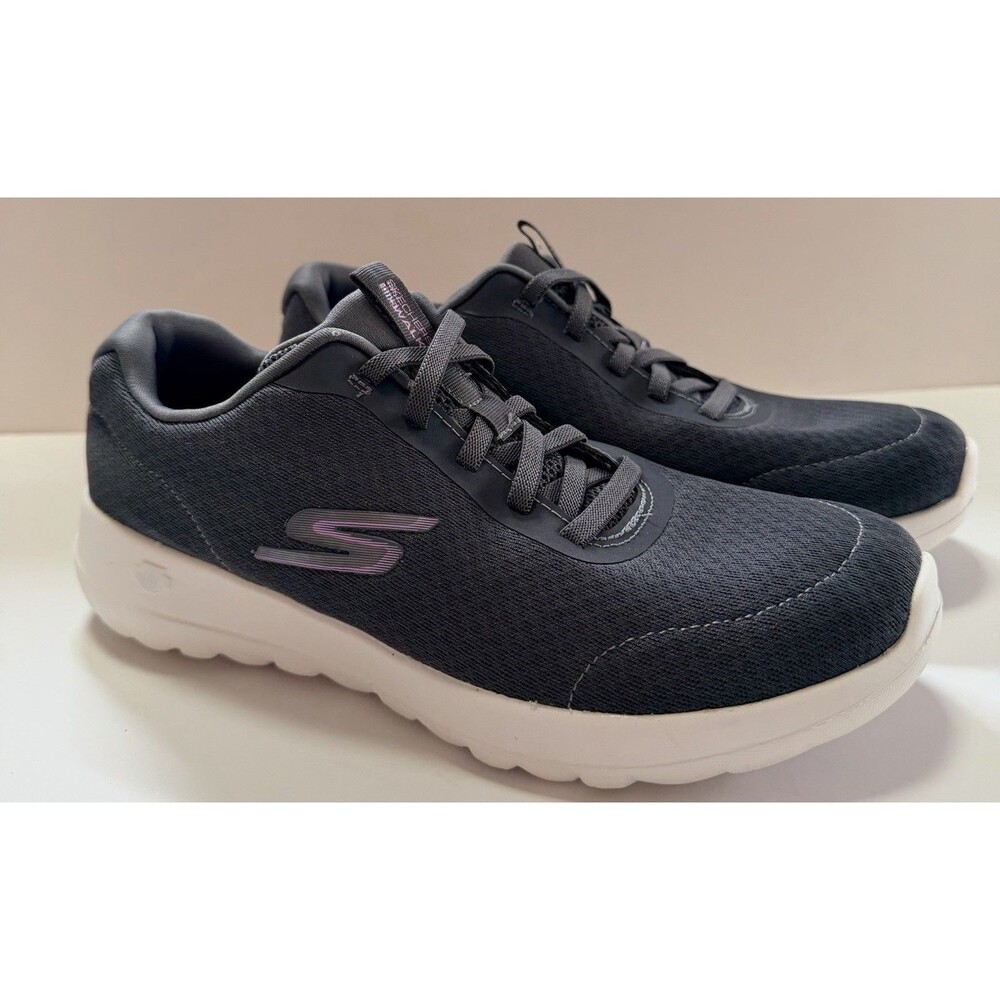 Skechers Go Walk Air Cooled Goga Mat Women’s Gray Walking Shoes Size 7